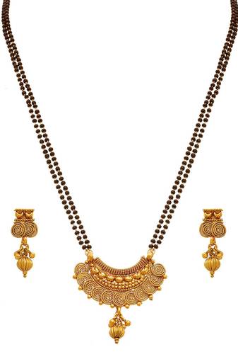 Gold mangalsutra
