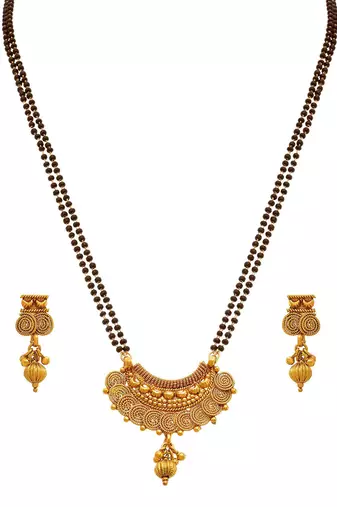 Gold mangalsutra