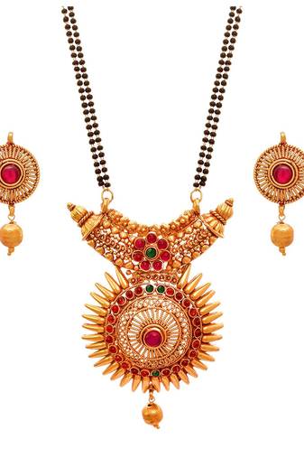 Gold mangalsutra