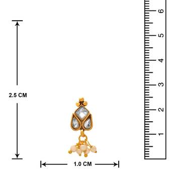 Gold cubic zirconia mangalsutra 5