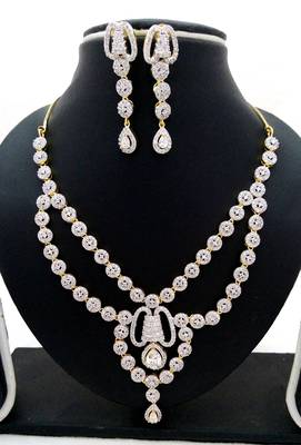 Multicolor american_diamonds necklace sets 1