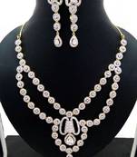Multicolor american_diamonds necklace sets