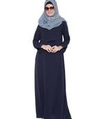 Dark Blue Kashiboo Plain Islamic Abaya