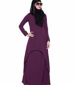 Violet Kashiboo Plain Islamic Abaya