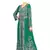 Green georgette islamic kaftan with zari and stone work