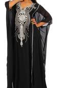 Black georgette embriodery islamic kaftans