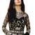 Black Embroidered Net Anarkali Suit
