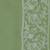 Ada Hand Embroidered Lucknow Chikankari Green Cotton Saree With Blouse