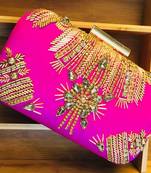 Designer Zardosi Box Clutches