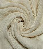 White Cotton Designer Hijab Stole For Women