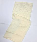 White Cotton Designer Hijab Stole For Women