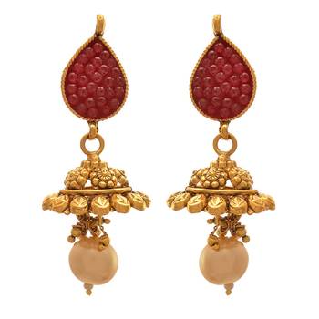 Gold pearl jewellery 3