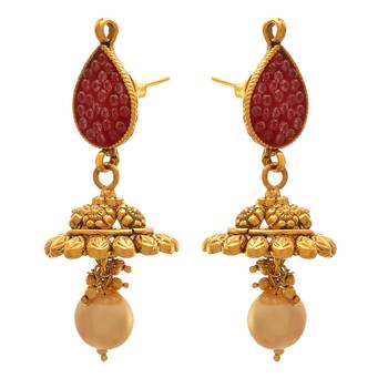 Gold pearl jewellery 5