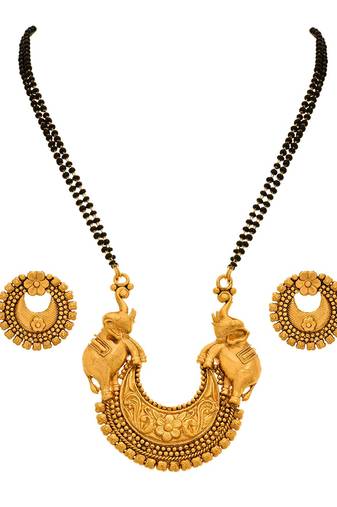 Gold mangalsutra