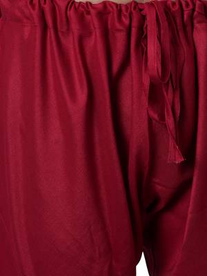 Blue Viscose Plain Kurta Pajama 4