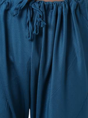 Green Viscose Plain Kurta Pajama 4