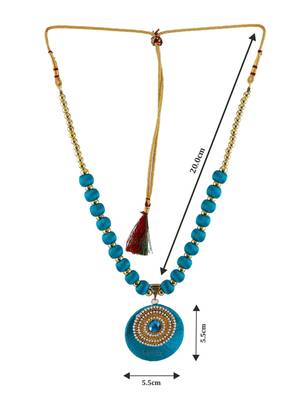 Turquoise Crystal Necklaces 3