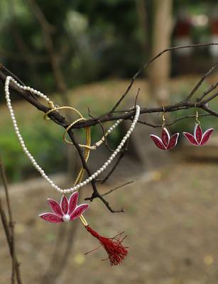 Red Necklace Sets 5