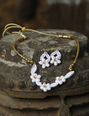 Yellow Necklace Sets 5