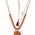 Orange Crystal Necklaces