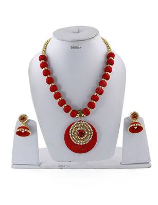 Red Crystal Necklaces 1