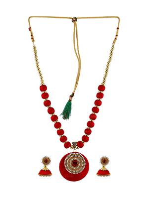 Red Crystal Necklaces 2