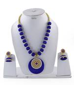 Blue Crystal Necklaces