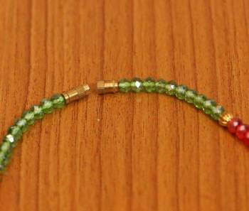 Multicolor Polki Onyx Yellow Gold Mangalsutra 3