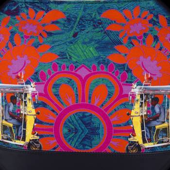 Two Yellow Taxi's Tote Bag 5