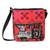Silver Auto Rickshaw Canvas and Faux Leather  Sling Bag