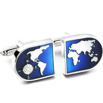 Blue Cufflink 1