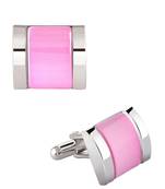 Pink crystal Cufflink