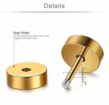 Gold studs 2