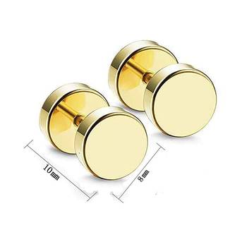 Gold studs 3