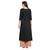 Black self design viscose salwar