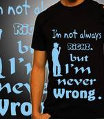 Always Right Mens T-shirt