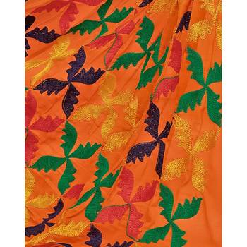Green phulkari cotton salwar 8