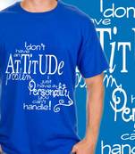 My Attitude Mens T-shirt
