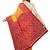 Multicolor printed poly cotton saree with blouse