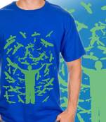 Birds Casual Mens T-shirt