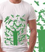 Birds Casual Mens T-shirt