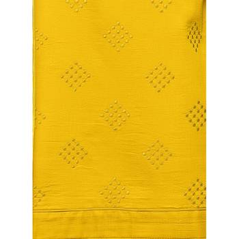 Yellow digital print cambric salwar 5