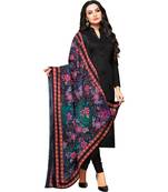 Black digital print cambric salwar
