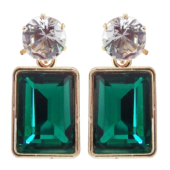 green western earrings