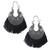 Black earrings