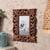 Wooden Handcrafted Photo Frame Distress Finish Copper Color ( 4x6 Inch Vertical)