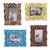 Wooden Handcrafted Collage Photo Frames Distress Finish Wall Hanging (4x6 Set Of 4 Photo Frames-06)