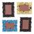 Wooden Handcrafted Collage Photo Frames Distress Finish Wall Hanging (4x6 Set Of 4 Photo Frames-06)