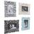 Wooden Handcrafted Collage Photo Frames Distress Finish Wall Hanging (4x6 Set Of 4 Photo Frames-10)