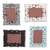 Wooden Handcrafted Collage Photo Frames Distress Finish Wall Hanging (4x6 Set Of 4 Photo Frames-10)